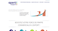 Desktop Screenshot of aperti-export.com